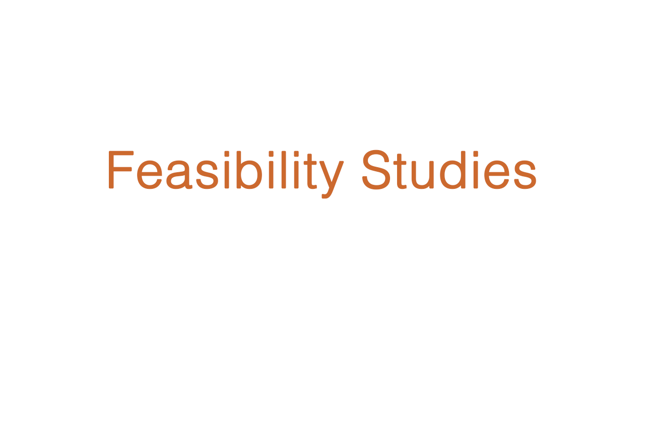 Feasibility Studies